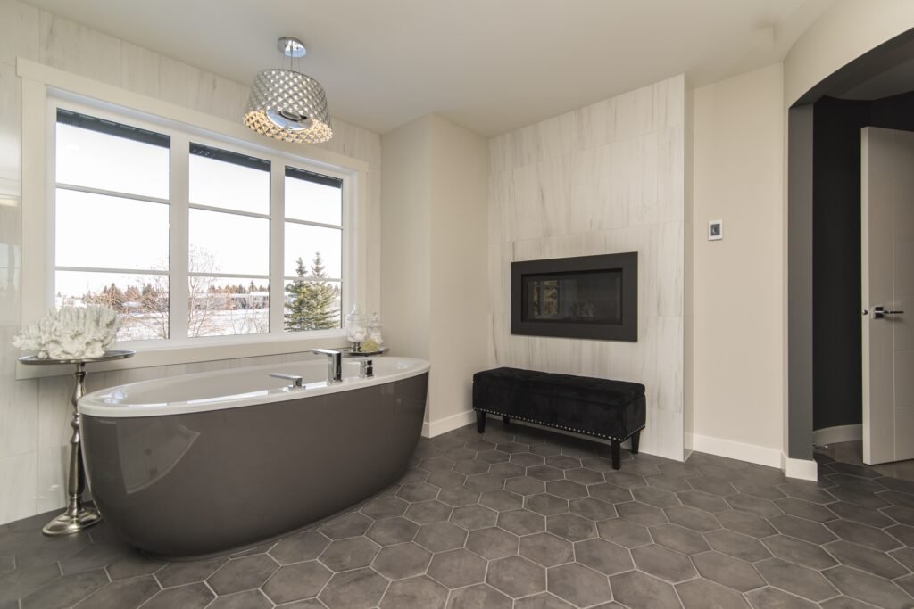 Bathroom shower remodel in Fargo