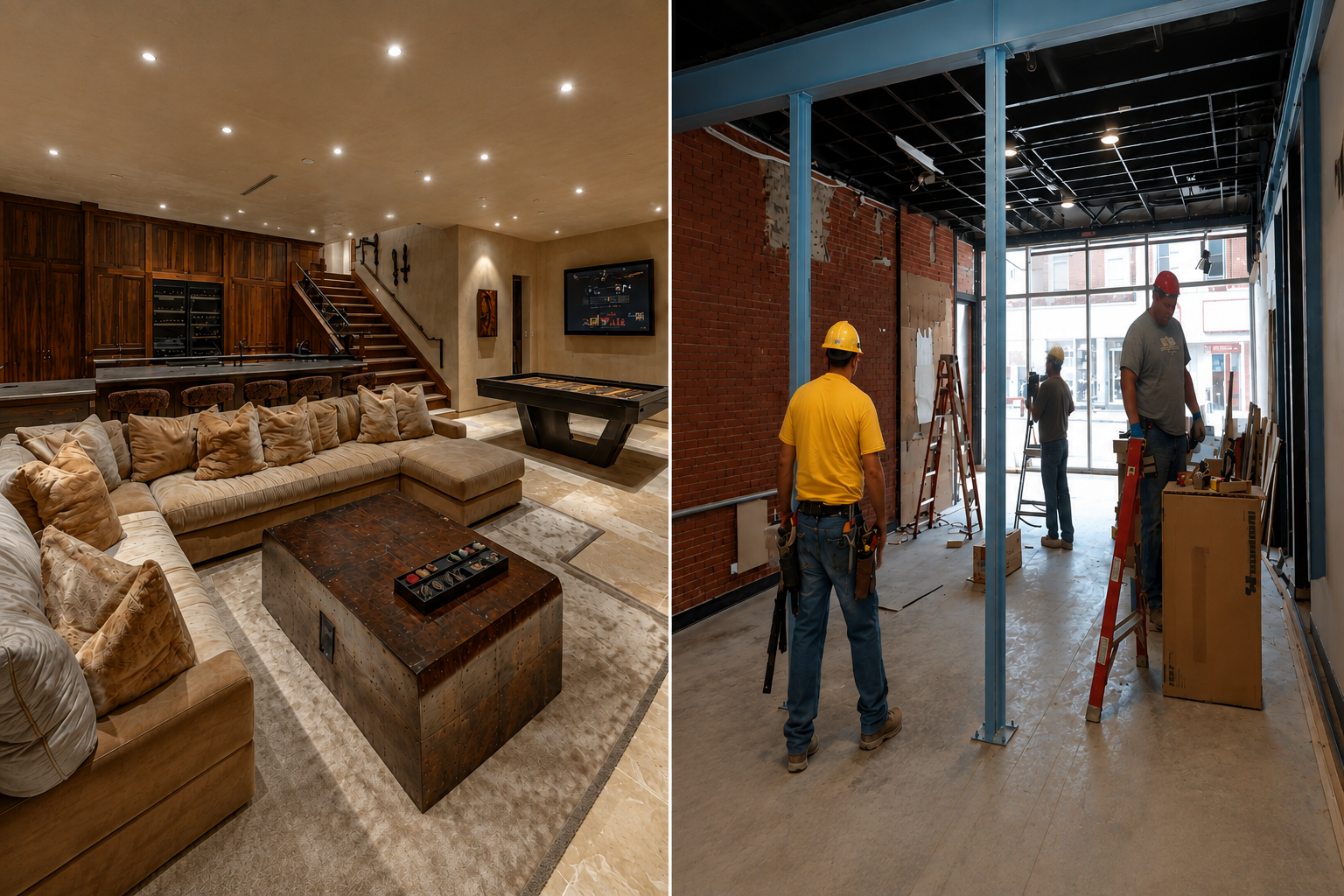 Basement and Garage Remodeling Contractor fargo